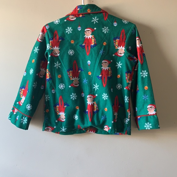 Elf On The Shelf Pajamas Set Christmas cute Festive Unisex - Picture 4 of 10